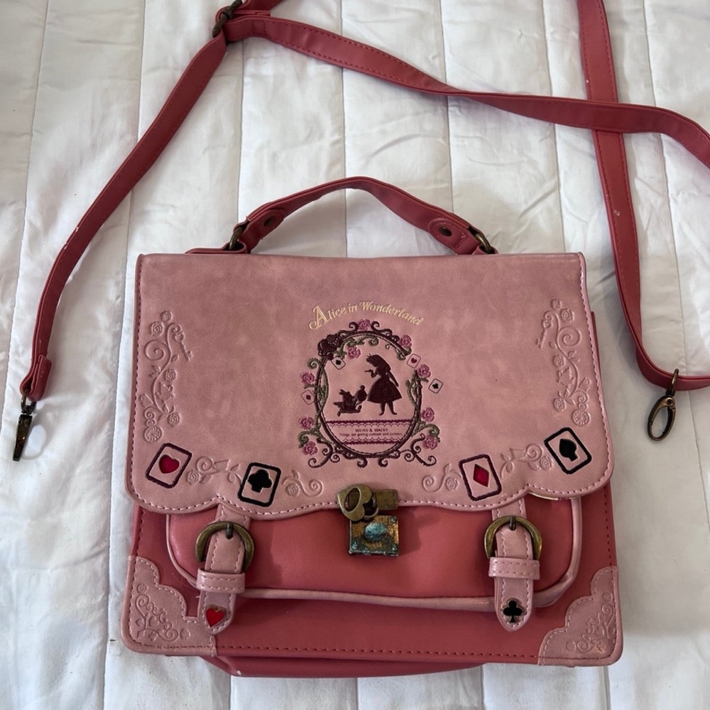 Alice in wonderland purse